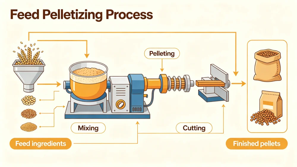 pelletizing process